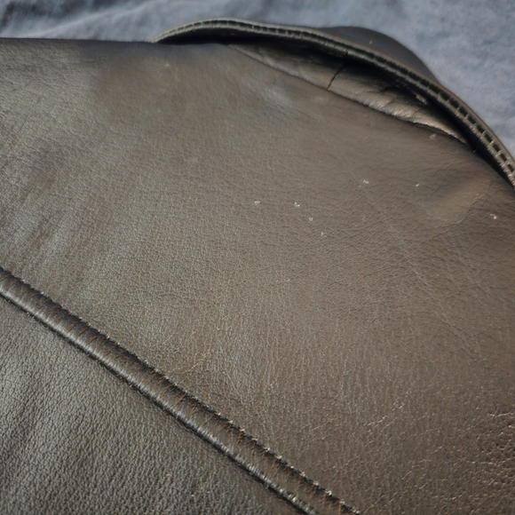 Straight To Hell: Comando Classic Black Leather Biker Jacket - Picture 4 of 7